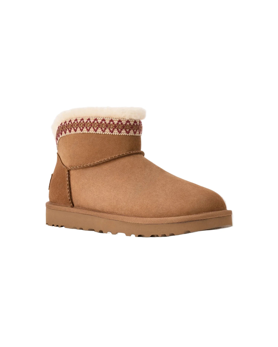 UGG Classic Ultra Mini Taslyn Chestnut Women's Сапоги зимние ugg