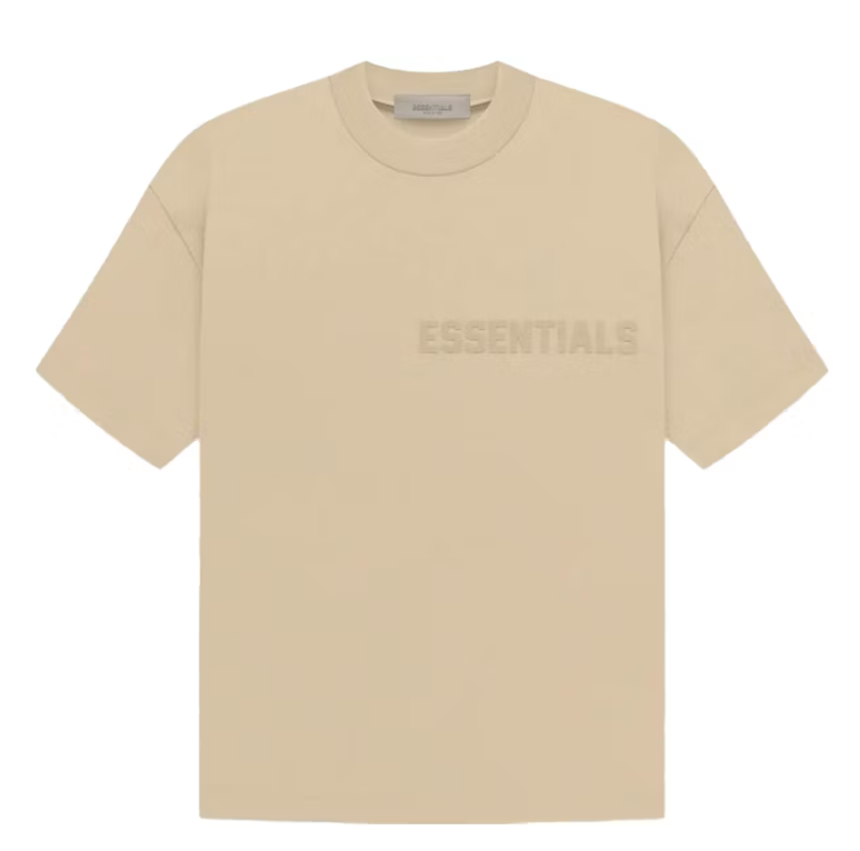 FEAR OF GOD ESSENTIALS T-SHIRT SAND (SS23) | The Vault