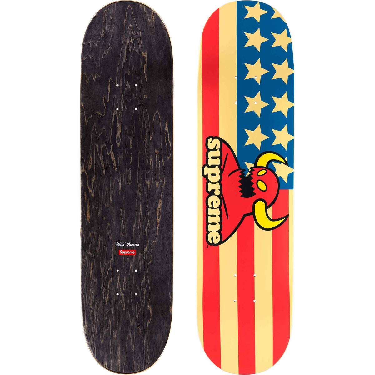 Supreme Toy Machine Skateboard Deck Multicolor | The Vault