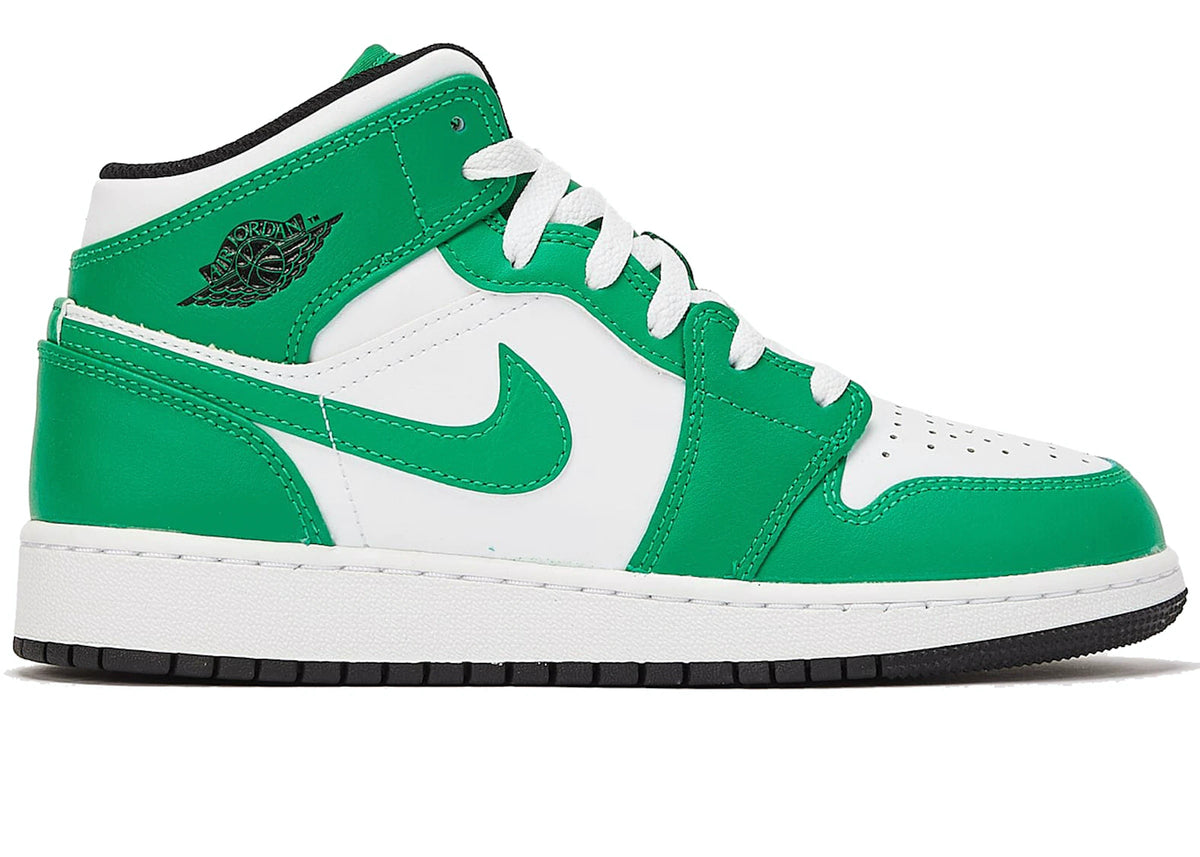 Green and white jordan on sale 1