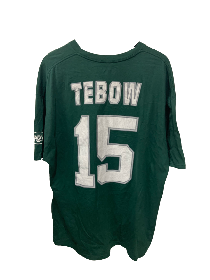 NY Jets #15 Tebow NFL Apparel T-Shirt Size: XL