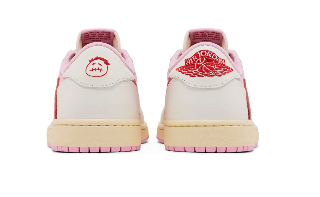 Nike Jordan 1 Retro Low OG SP Travis Scott Sail Tropical Pink