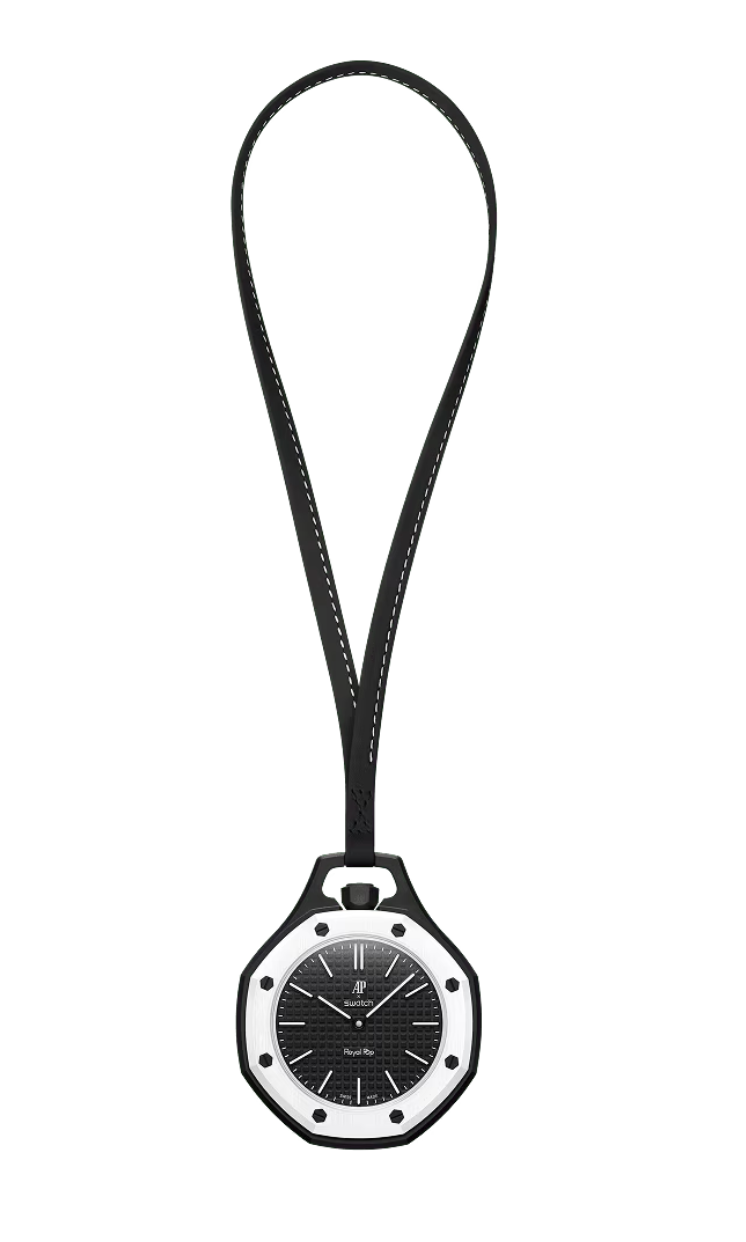 Swatch x Audemars Piguet  Pop ブラック Swatch x Audemars Piguet Bioceramic Royal Pop Ocho Negro | The Vault