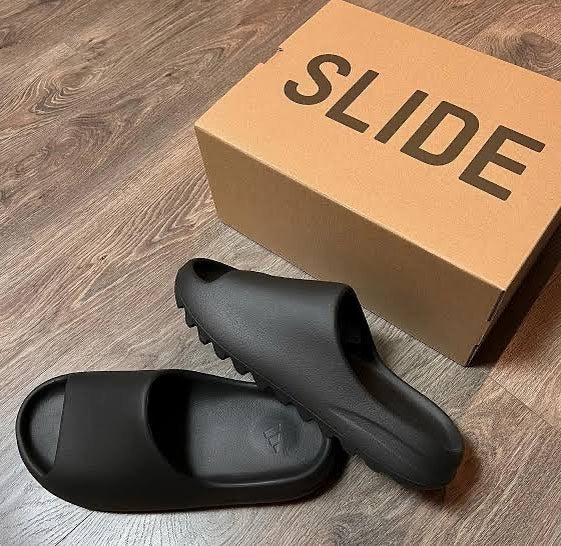 Authentic Adidas Yeezy Slide Onyx The Vault