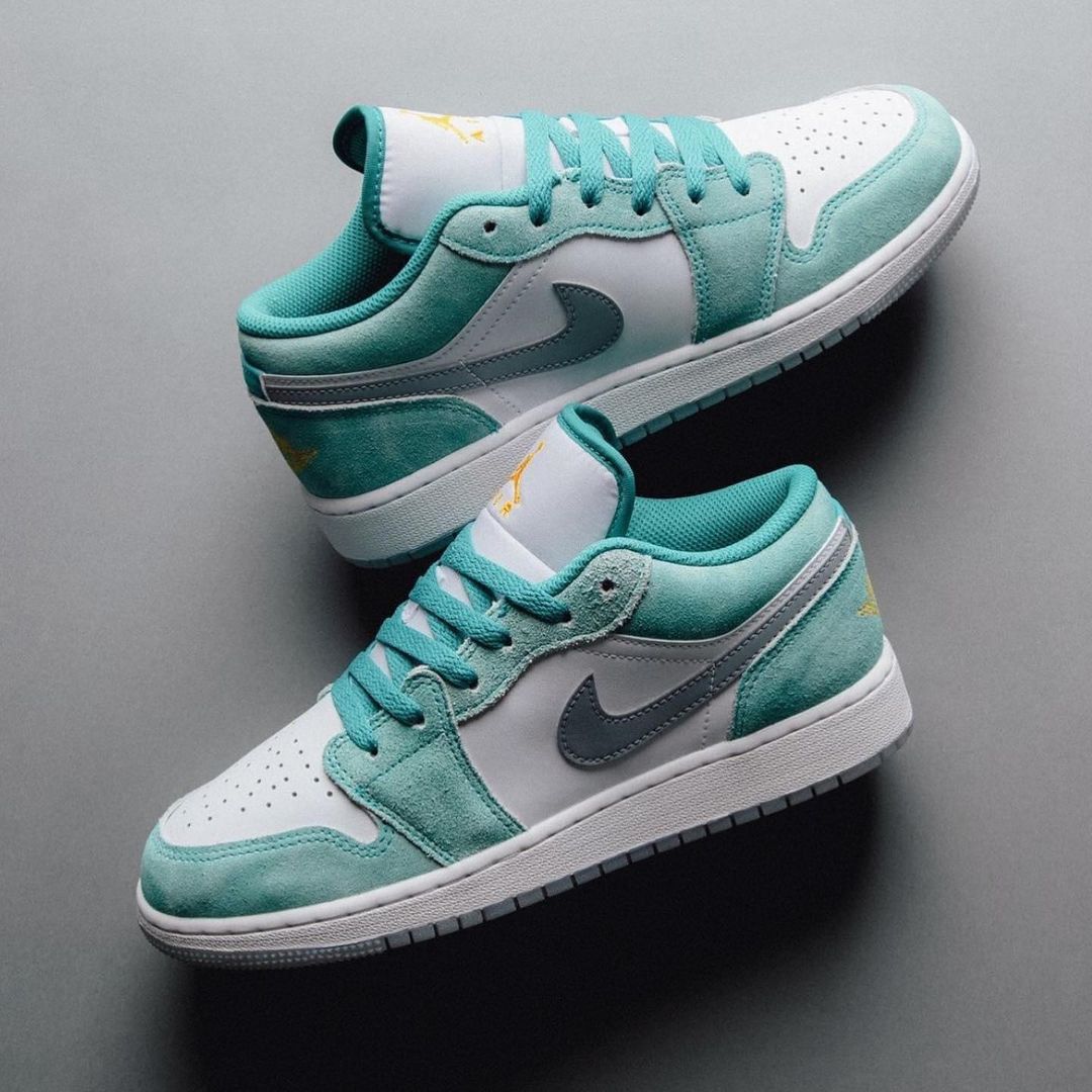 Air jordan 1 low emerald best sale