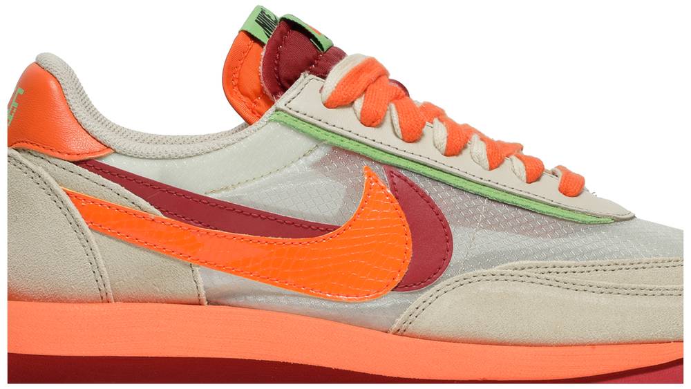 nike sacai ld waffle orange