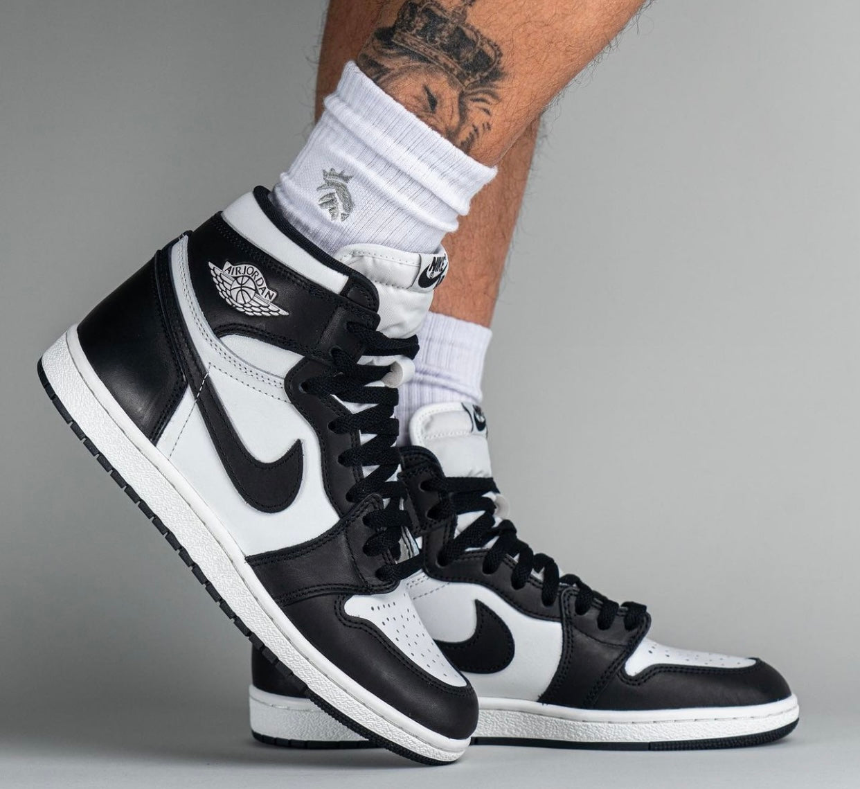 Nike Air Jordan 1 Retro High 85 Black White 2023 Men's | 100