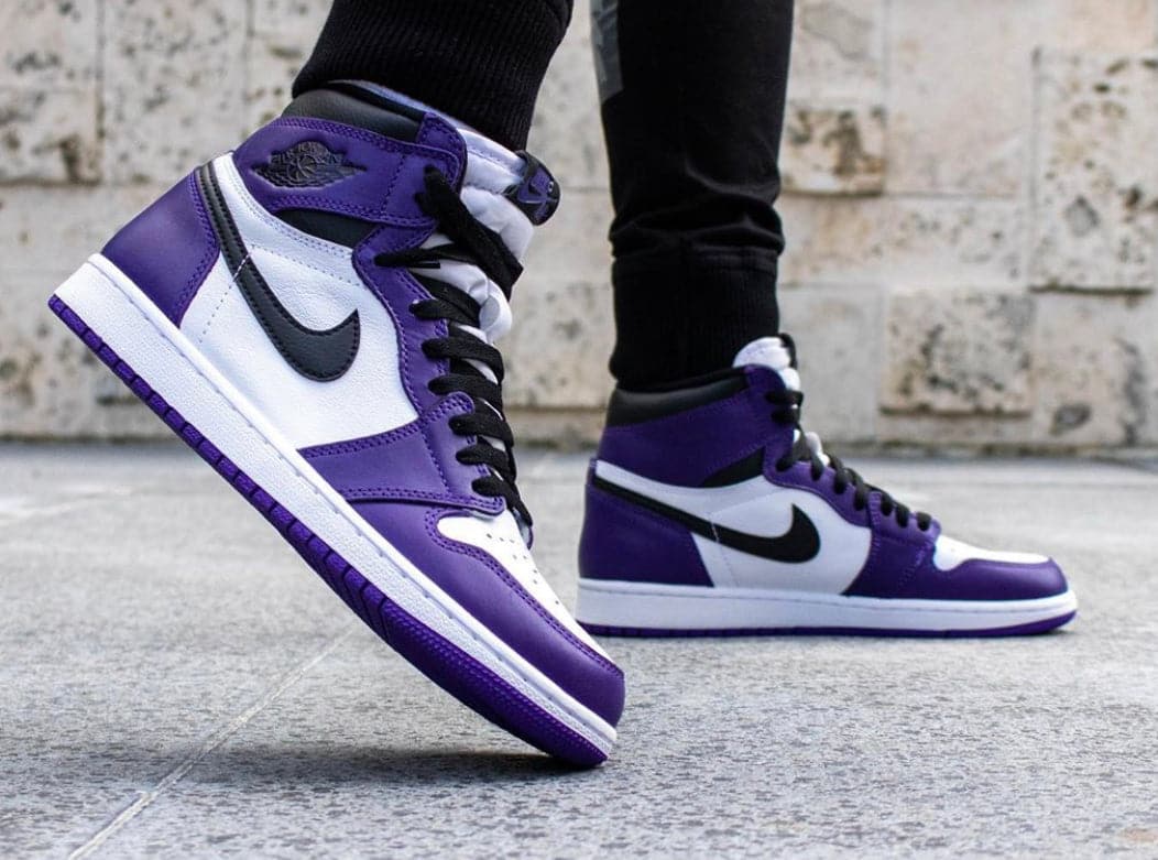 Jordans 1 purple hotsell