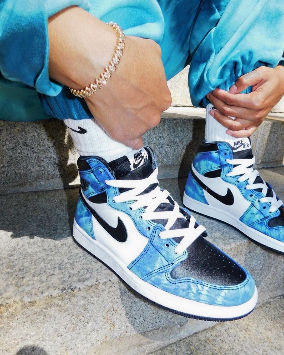 Nike Air cheapest Jordan 1 tie dye