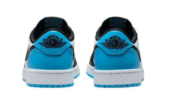 Nike Air Jordan 1 Retro Low OG Black Dark Powder Blue Men s Afterpay The Vault