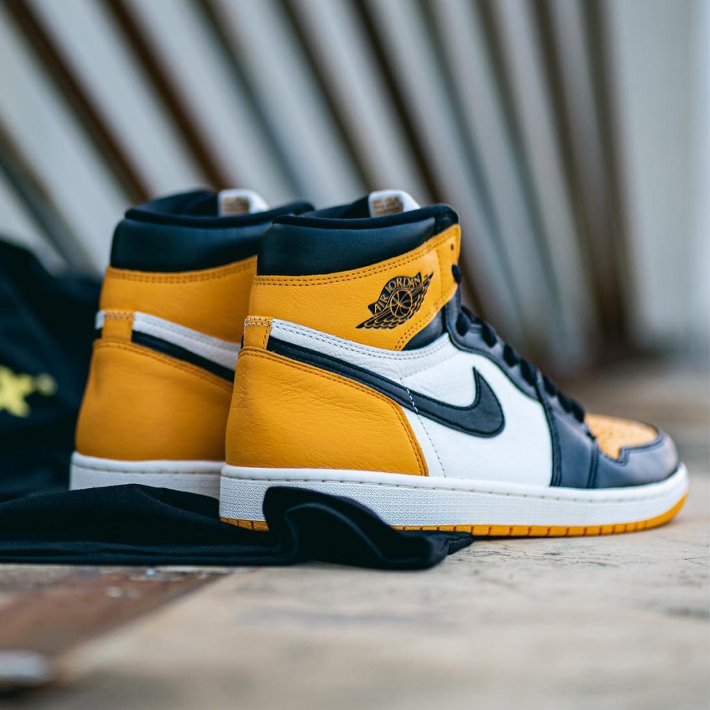 Yellow Toe Jordan 1s Yellow And Black And Yellow Air Jordan One
