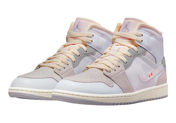 Nike Air Jordan 1 Mid SE Craft Inside Out White Grey Men s Buy now The Vault
