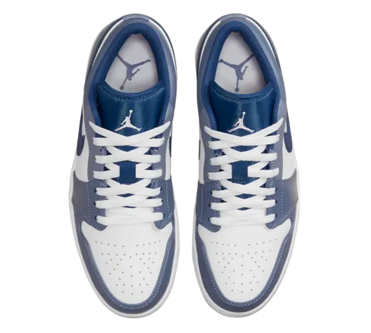 Nike Air Jordan 1 Low Slate Blue Navy GS Women s The Vault